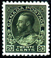 The Admiral Stamps of Canada