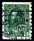 TWO CENT GREEN HORIZONTAL COIL