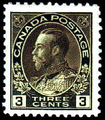 THREE CENTS YELLOW BROWN