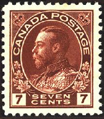 SEVEN CENTS RED BROWN WET