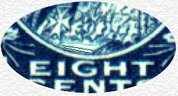 EIGHT CENTS BLUE DETAIL