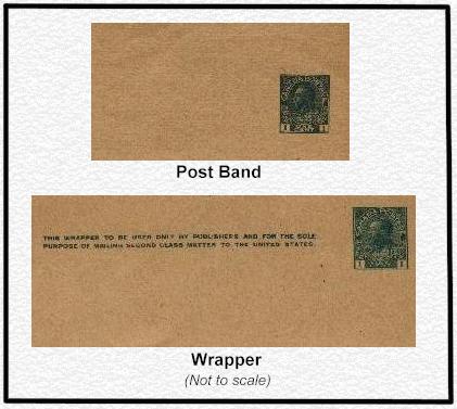 EXAMPLES OF A POST BAND AND WRAPPER